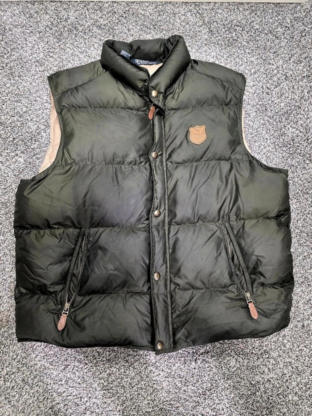 Polo Ralph Lauren Men's Puffer Vest in Green